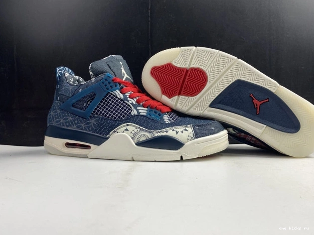 Rep Onekick 4 SE CW0898-400 Retro Sashiko Air Jordan 0606